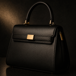 Luxury handbags collection featuring elevated fashion bags with sophisticated modern styling and refined details.