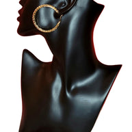 Simply gold earrings