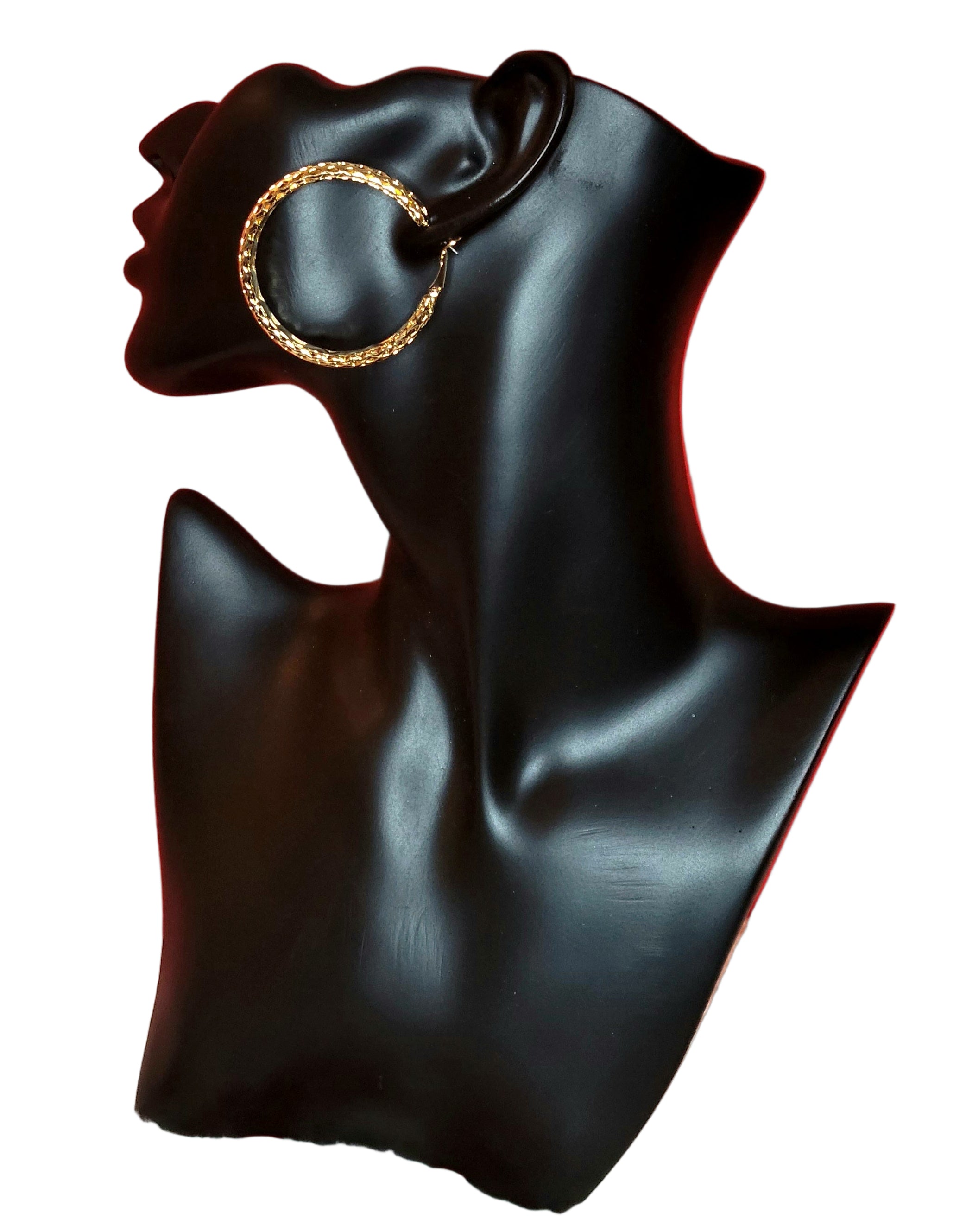 Simply gold earrings