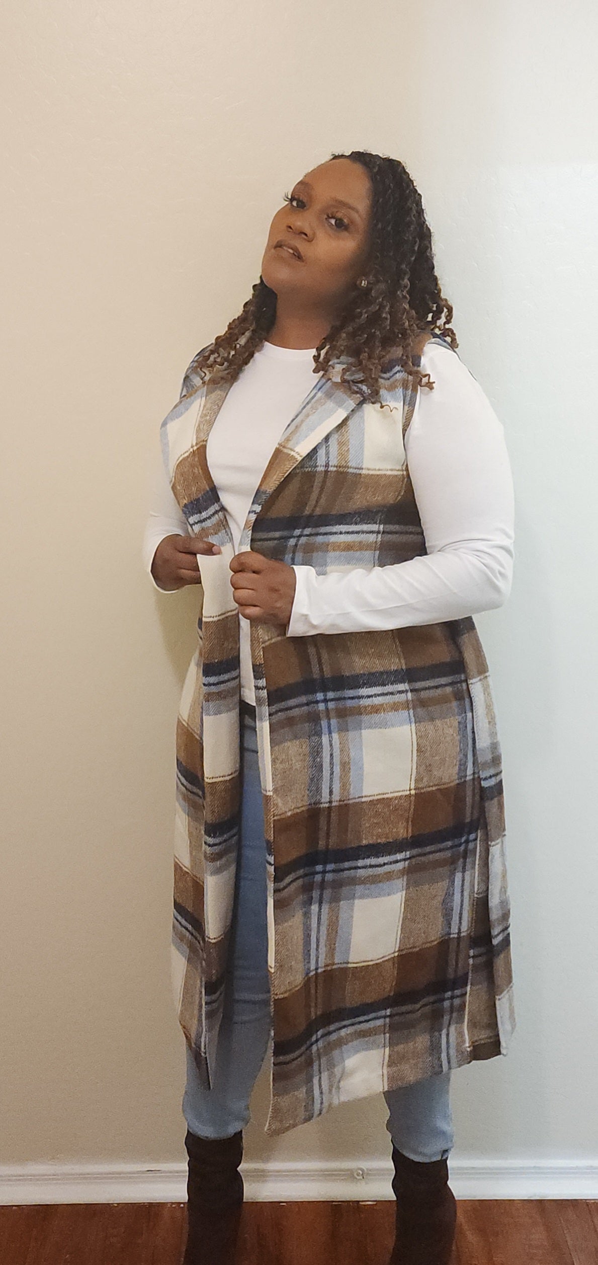 Casual Plaid Vest - CianniJ's Clothing