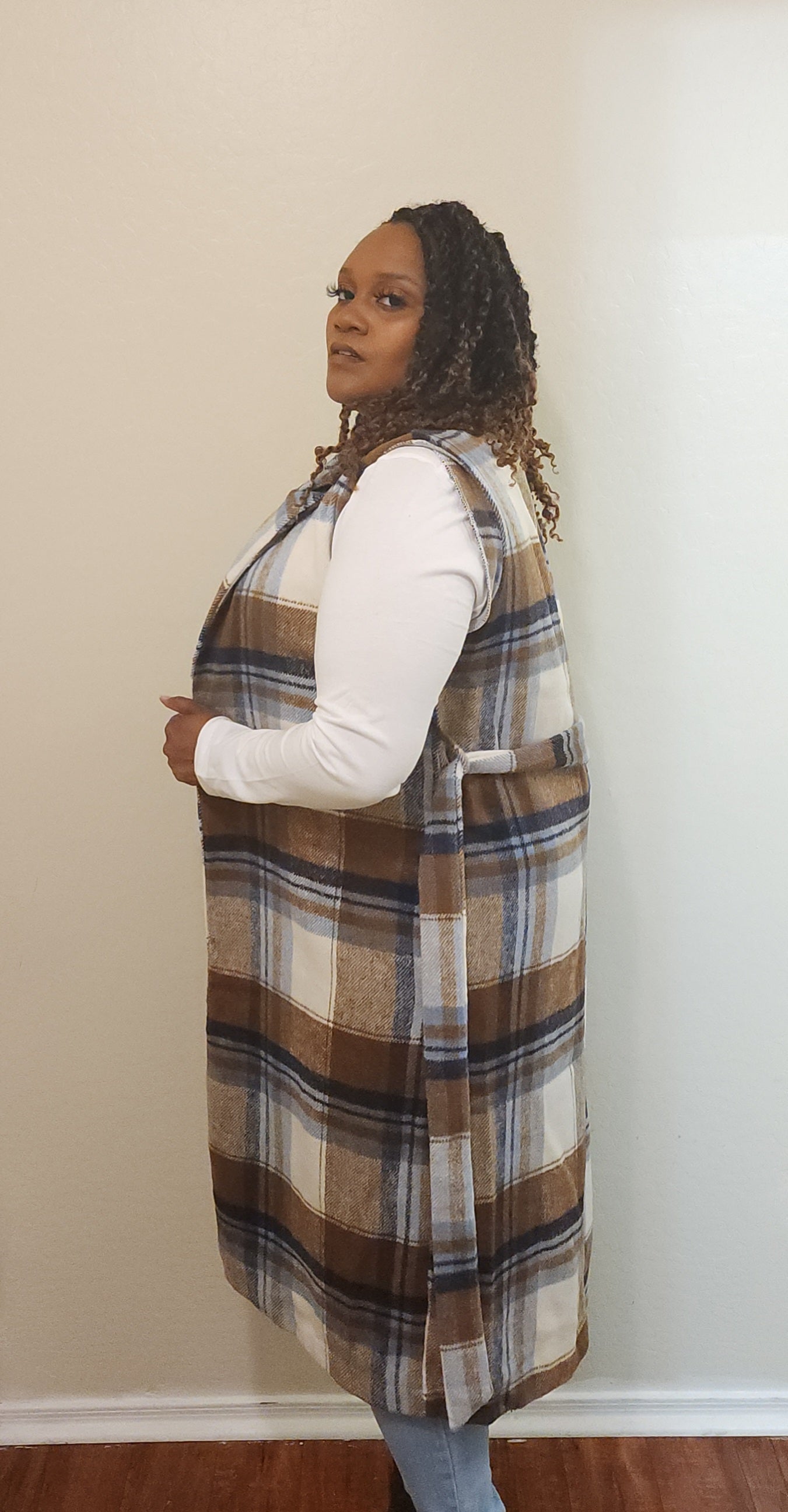 Casual Plaid Vest - CianniJ's Clothing