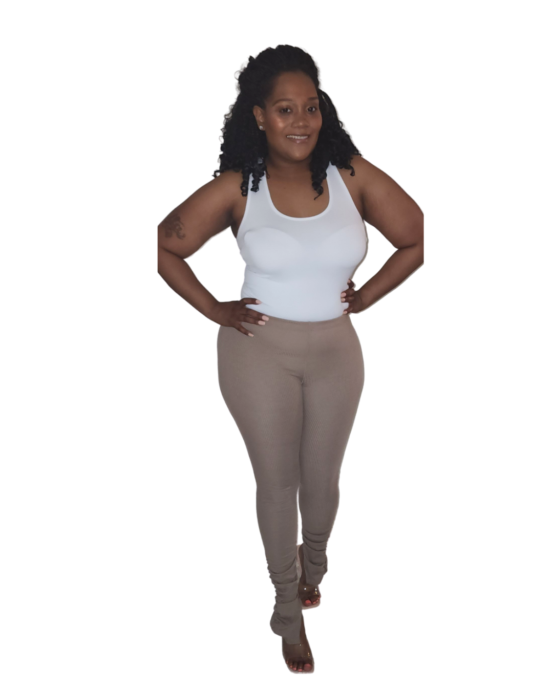 Straighten me out leggings - CianniJ's Clothing
