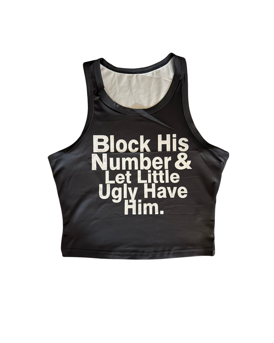 Block him crop top - CianniJ's Clothing