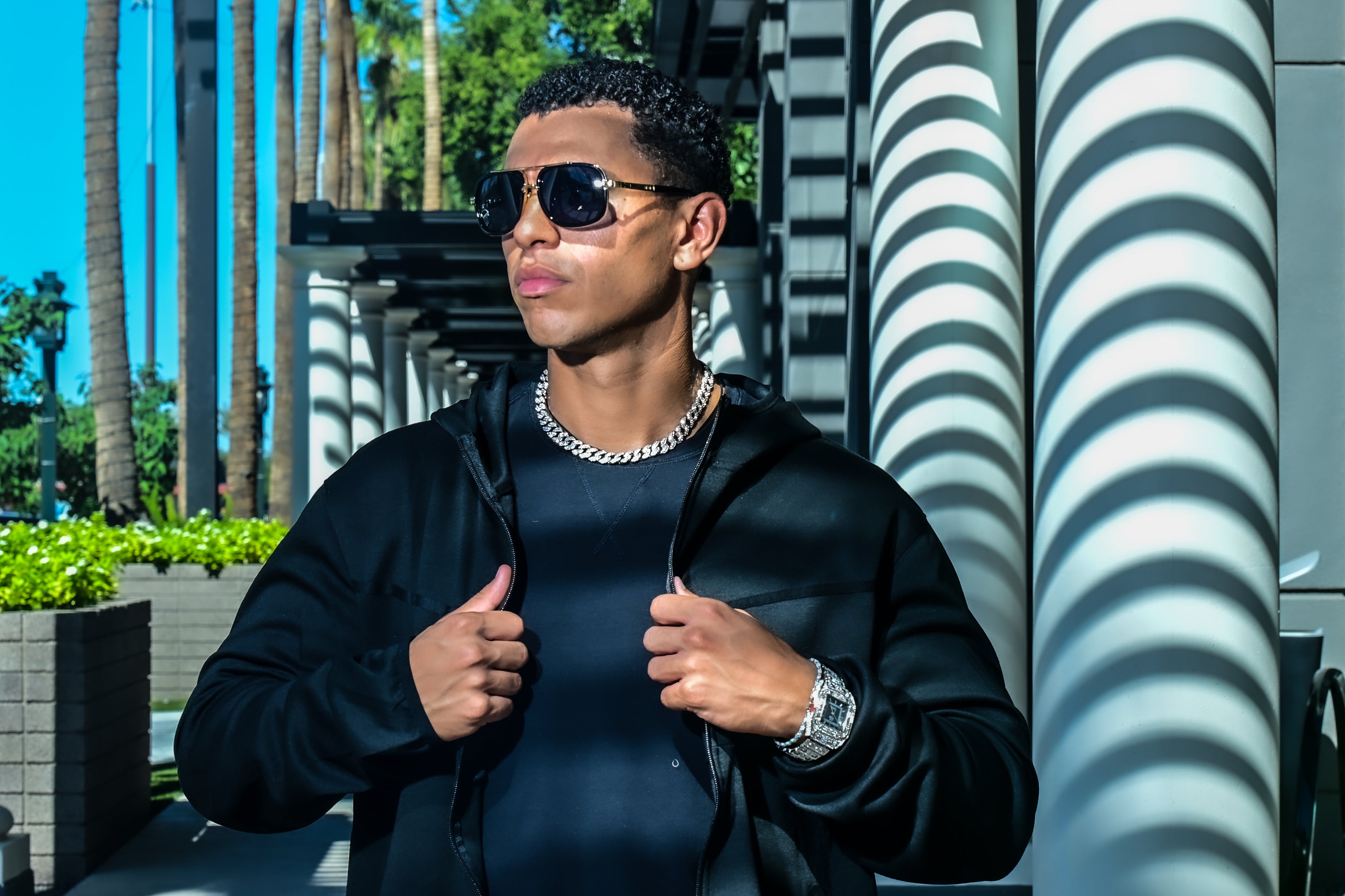 Golden Glide Aviators