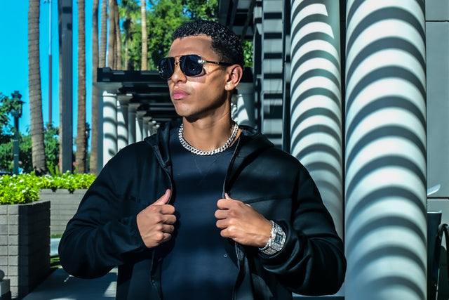 Golden Glide Aviators