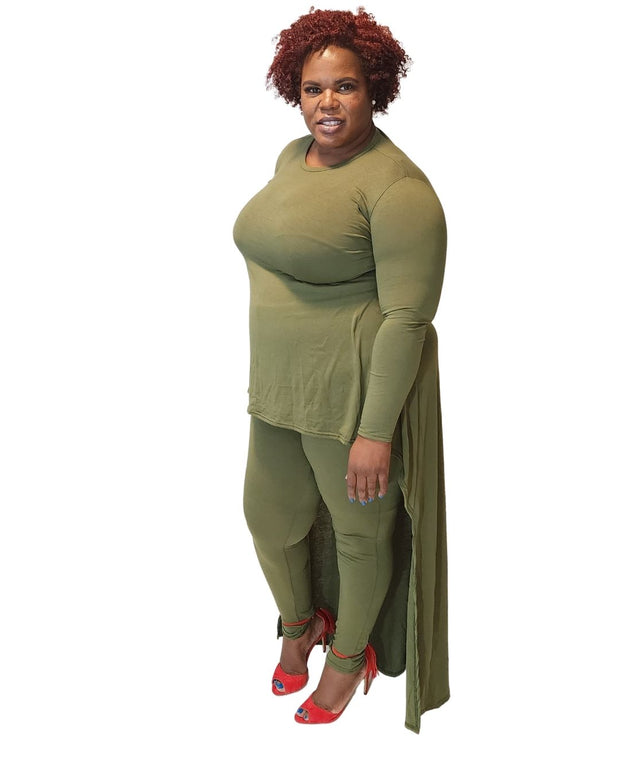 Stepping out High Low 2 piece set