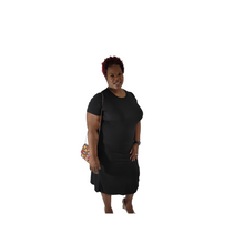 Load image into Gallery viewer, Ready for whatever ruched dress
