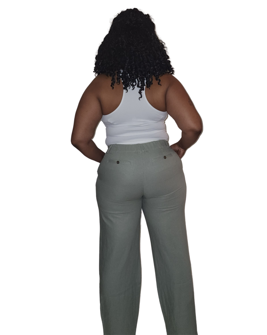 Zari Linen Pants - CianniJ's Clothing