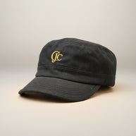 CJC Black Military Hat
