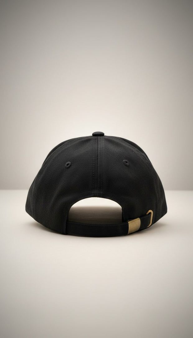 CJC Black Twill Hat