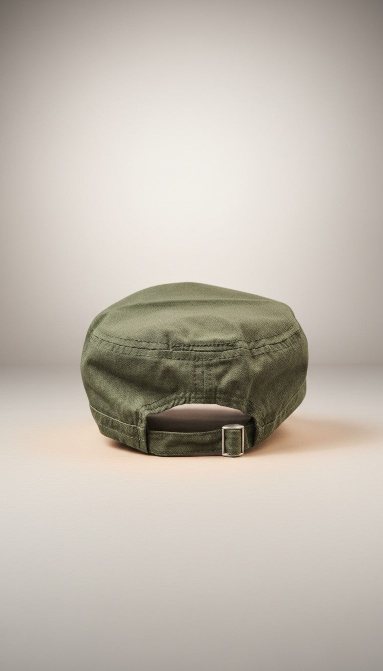 CJC Olive Military Cap