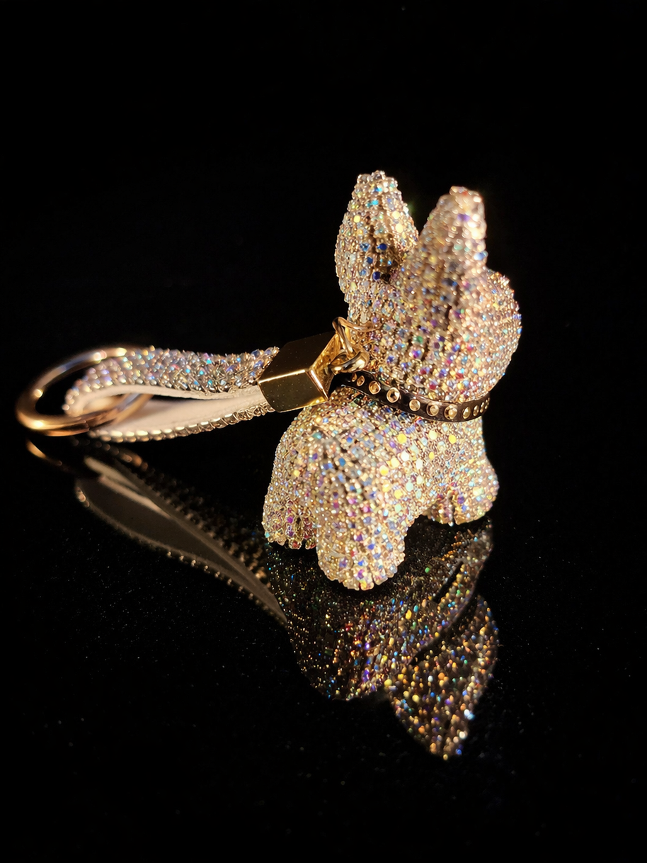 Lumi Frenchie Keychain & Purse Charm