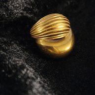 Ripple Gold Ring
