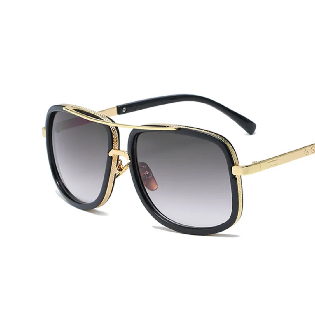 Golden Glide Aviators - CianniJ's Clothing