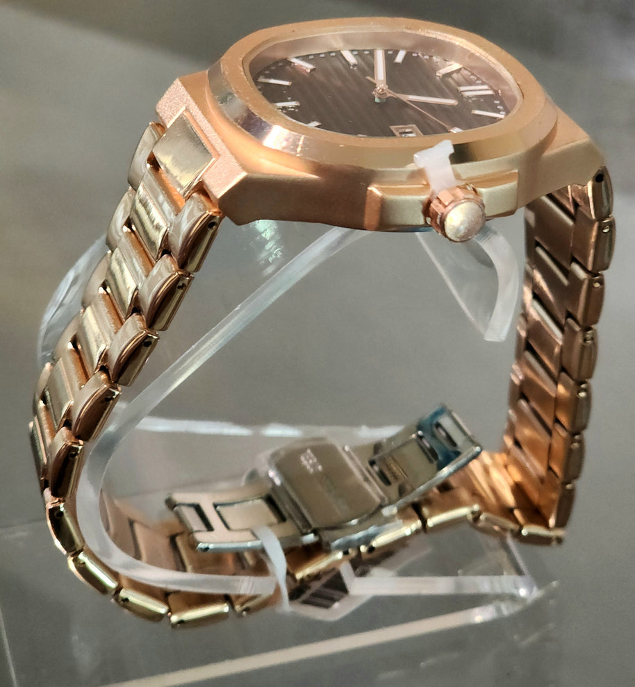 Chocolate rose men watch - CianniJ's Clothing