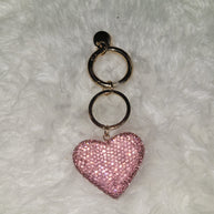 Pink Heart Key Chain - CianniJ's Clothing