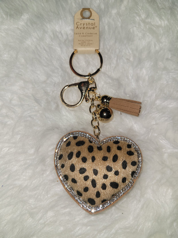 Animal Print Key Chain