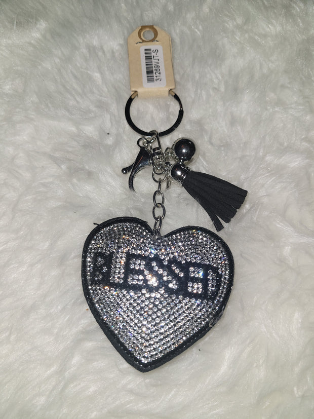 Blessed Heart Key Chain