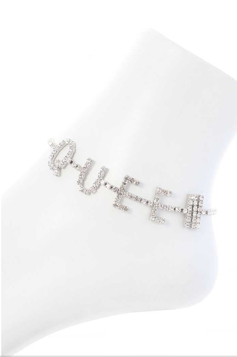 Queen Ankle bracelet - CianniJ's Clothing