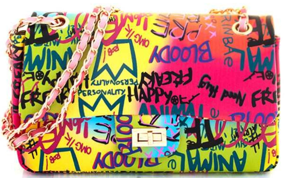 Graffiti Handbag - CianniJ's Clothing