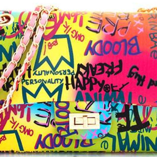 Graffiti Handbag - CianniJ's Clothing