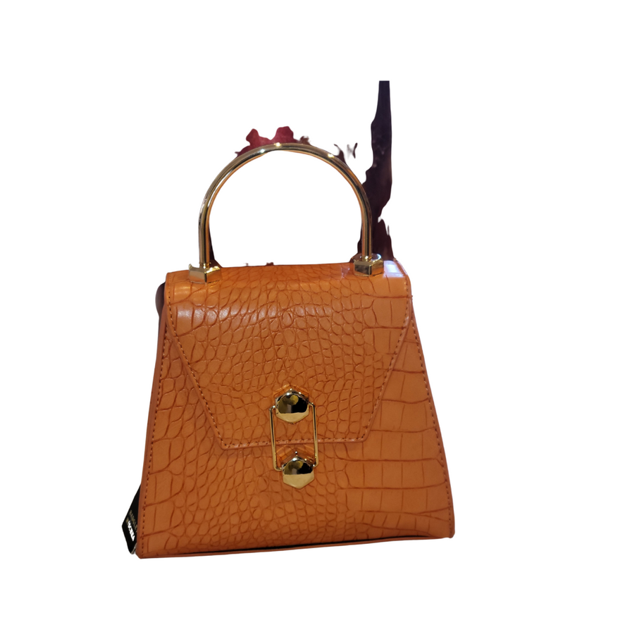 Orange Bagley Mischka Handbag - CianniJ's Clothing