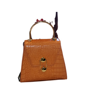 Orange Bagley Mischka Handbag - CianniJ's Clothing