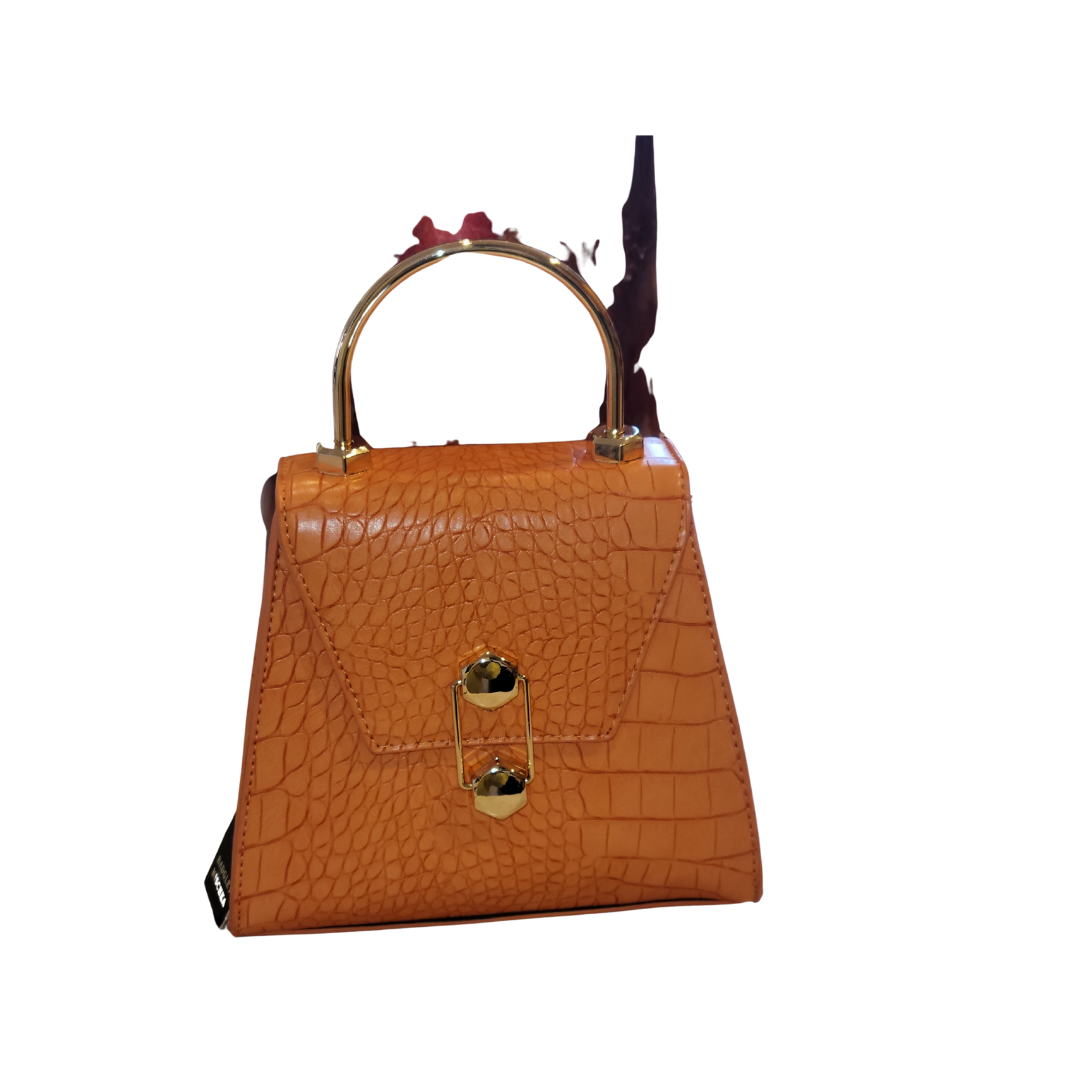 Orange Bagley Mischka Handbag - CianniJ's Clothing